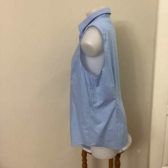 Ralph Lauren Cotton Sleeveless Shirt XL 40ish bust - Picture 4 of 9